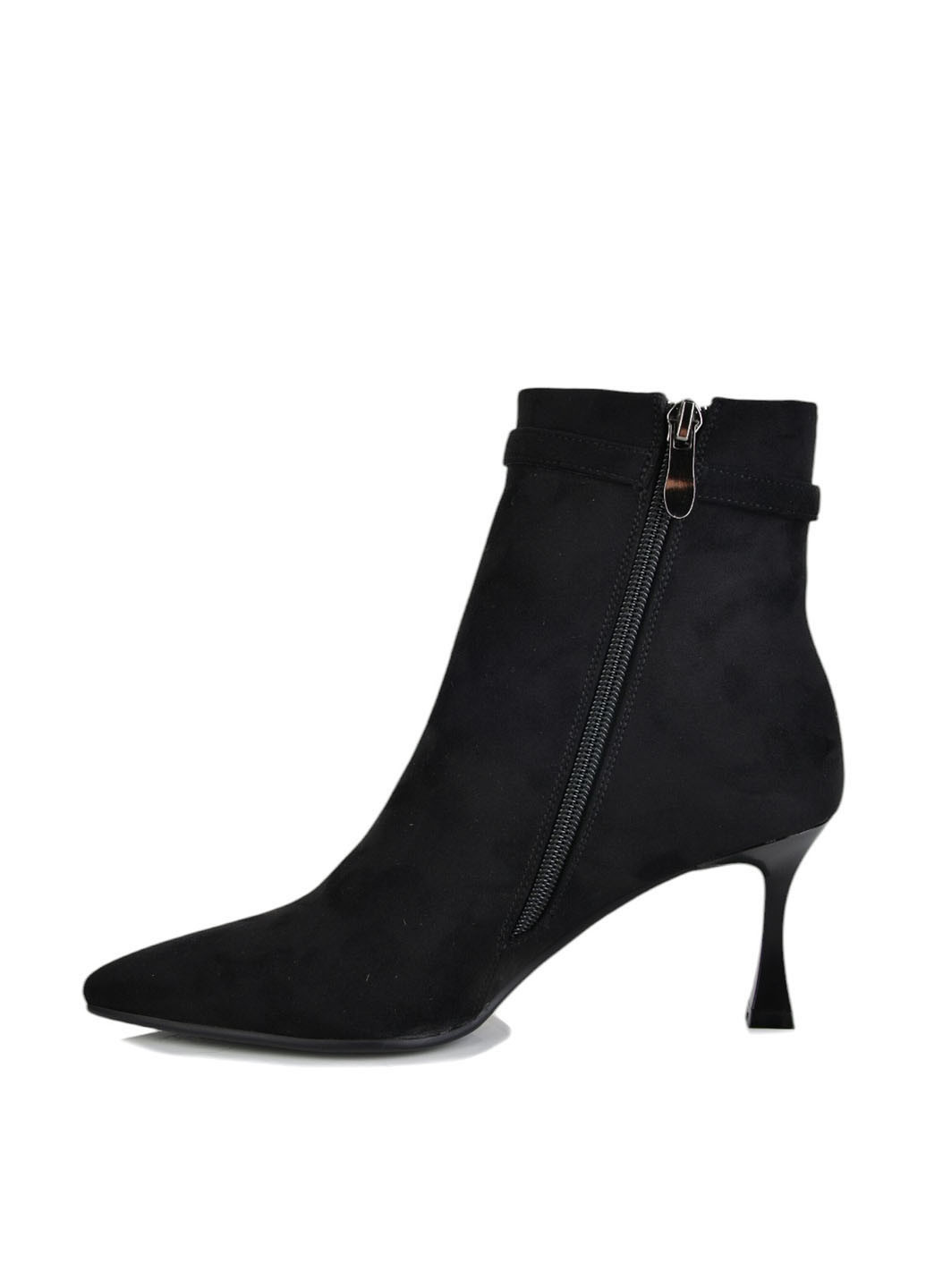 Осенние черевики Lino Marano со стразами, с пряжкой из искусственной замши