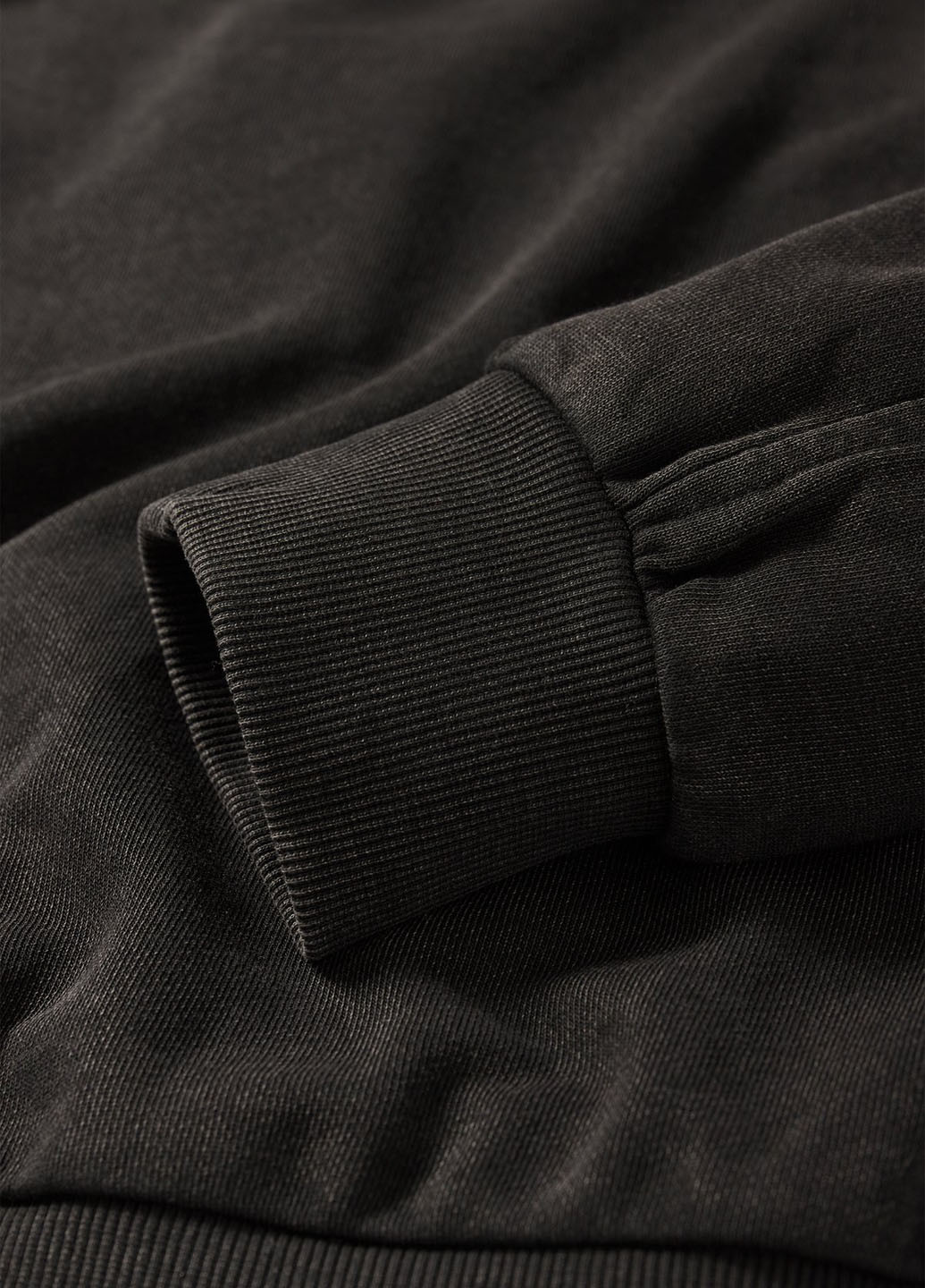 Темно-сірий світшот C&A однотонний без декору (362193819)