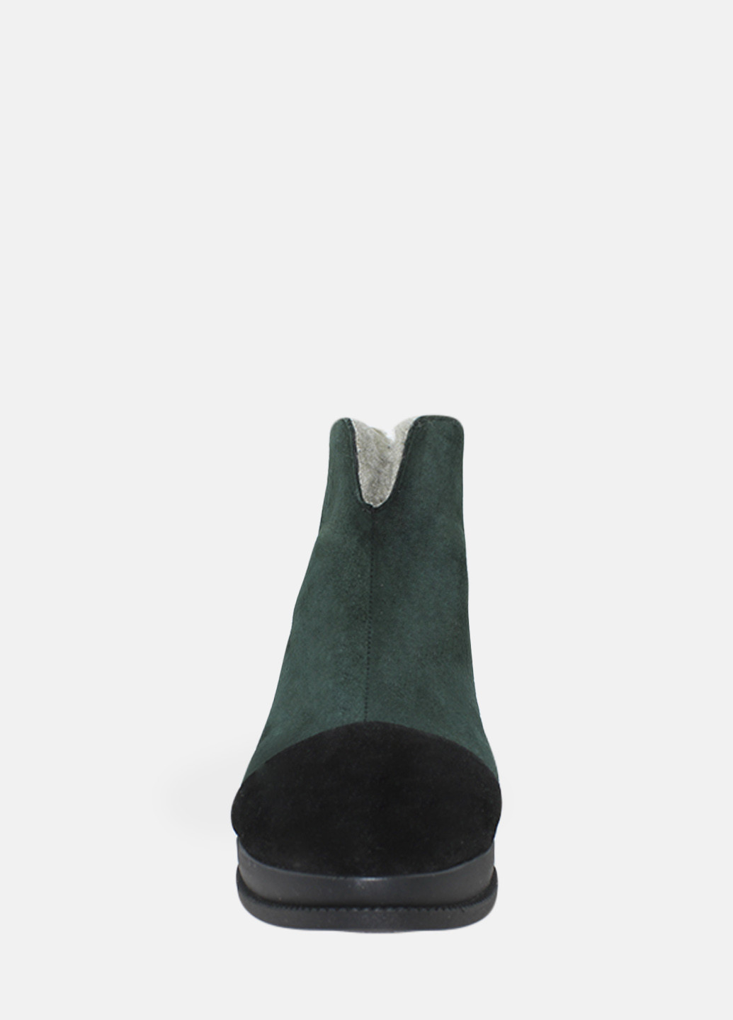 Зимние ботинки rp7762-11 зеленый Passati из натуральной замши