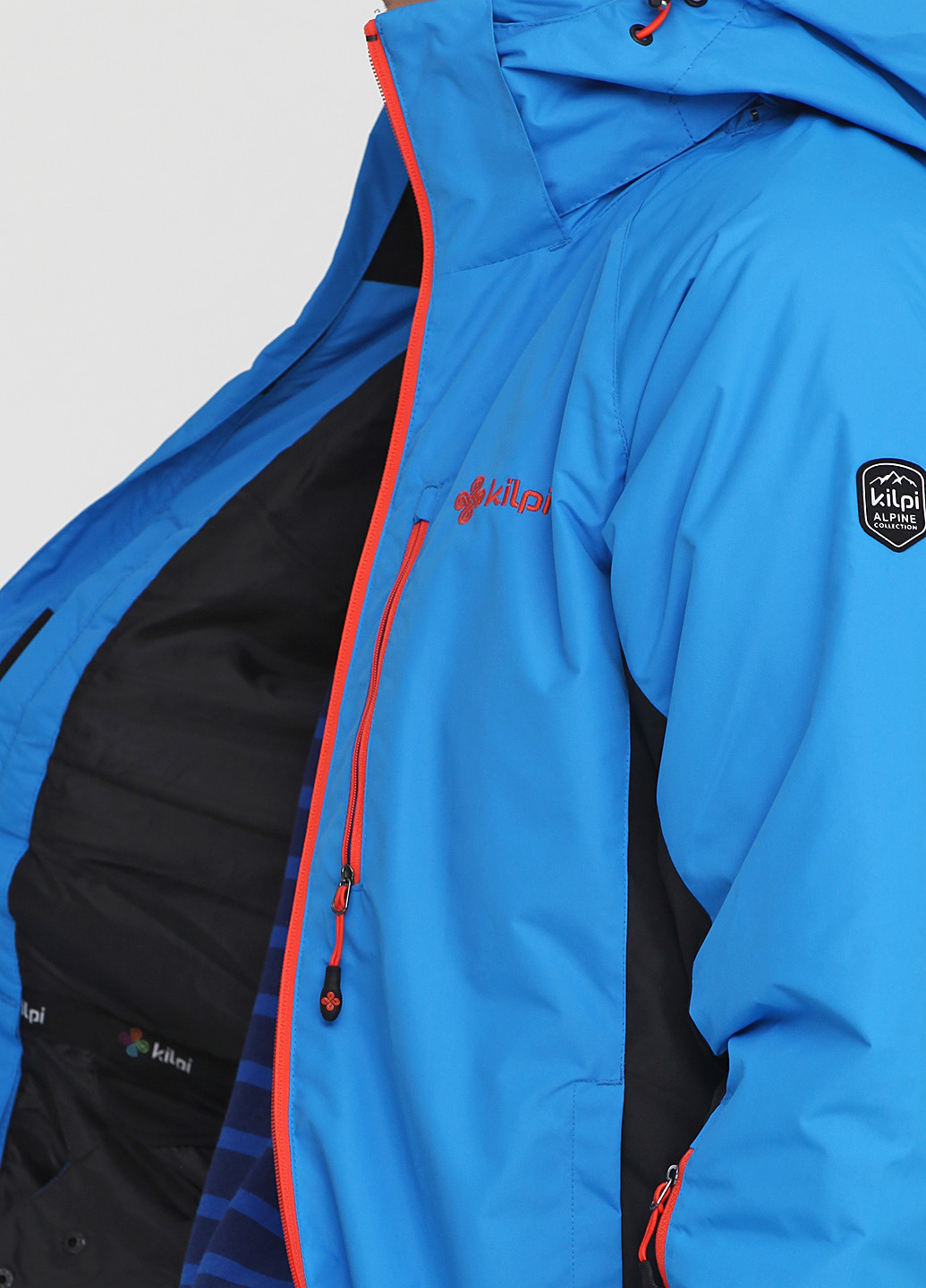 Синяя зимняя куртка лыжная Kilpi