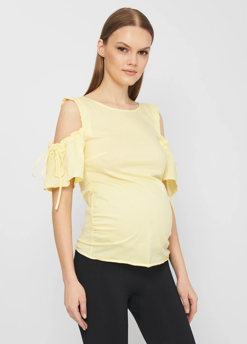 Жёлтая блуза для беременных H&M