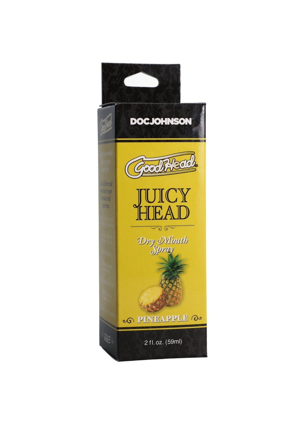 Увлажняющий оральный спрей GoodHead – Juicy Head – Dry Mouth Spray – Pineapple 2 fl. oz. Doc Johnson (254785202)