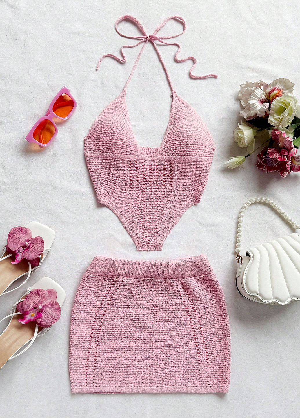 Костюм (топ, юбка) SHEIN (365220622)