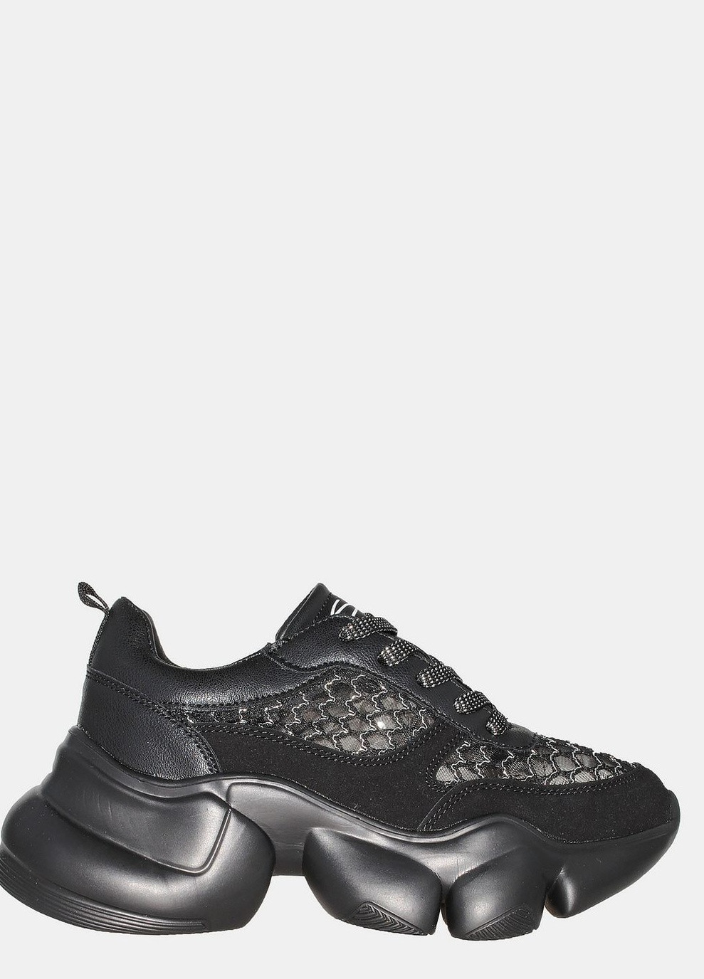 Черные демисезонные кроссовки st1110-8 black Stilli