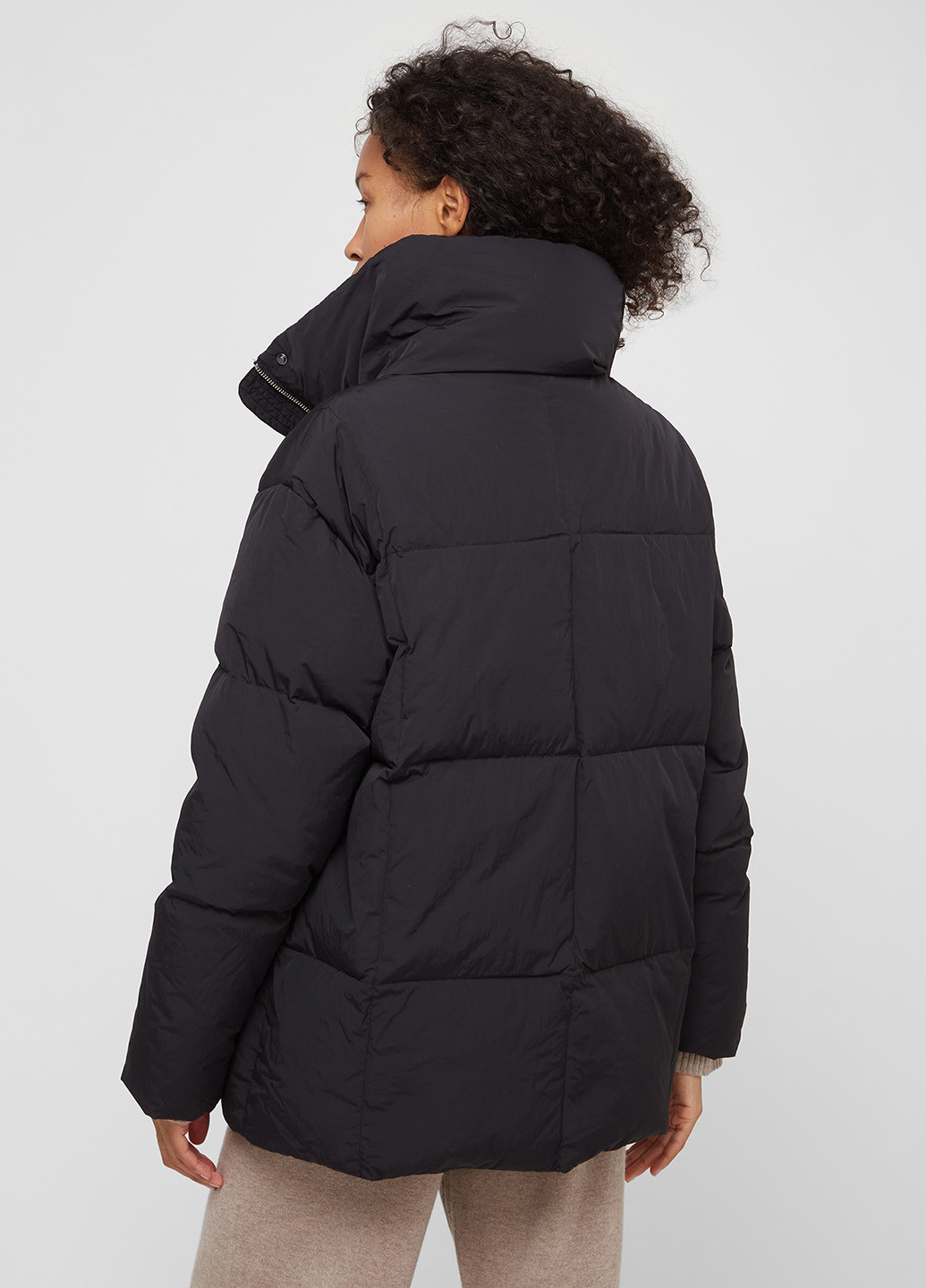 Чорний зимній Пуховик PRPY