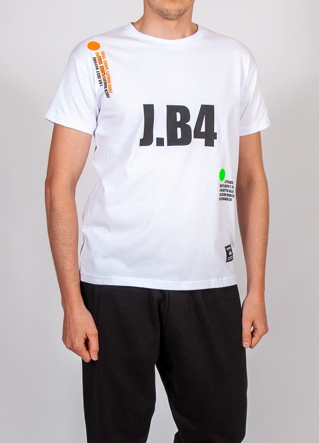 Біла футболка J.B4 (Just Before)