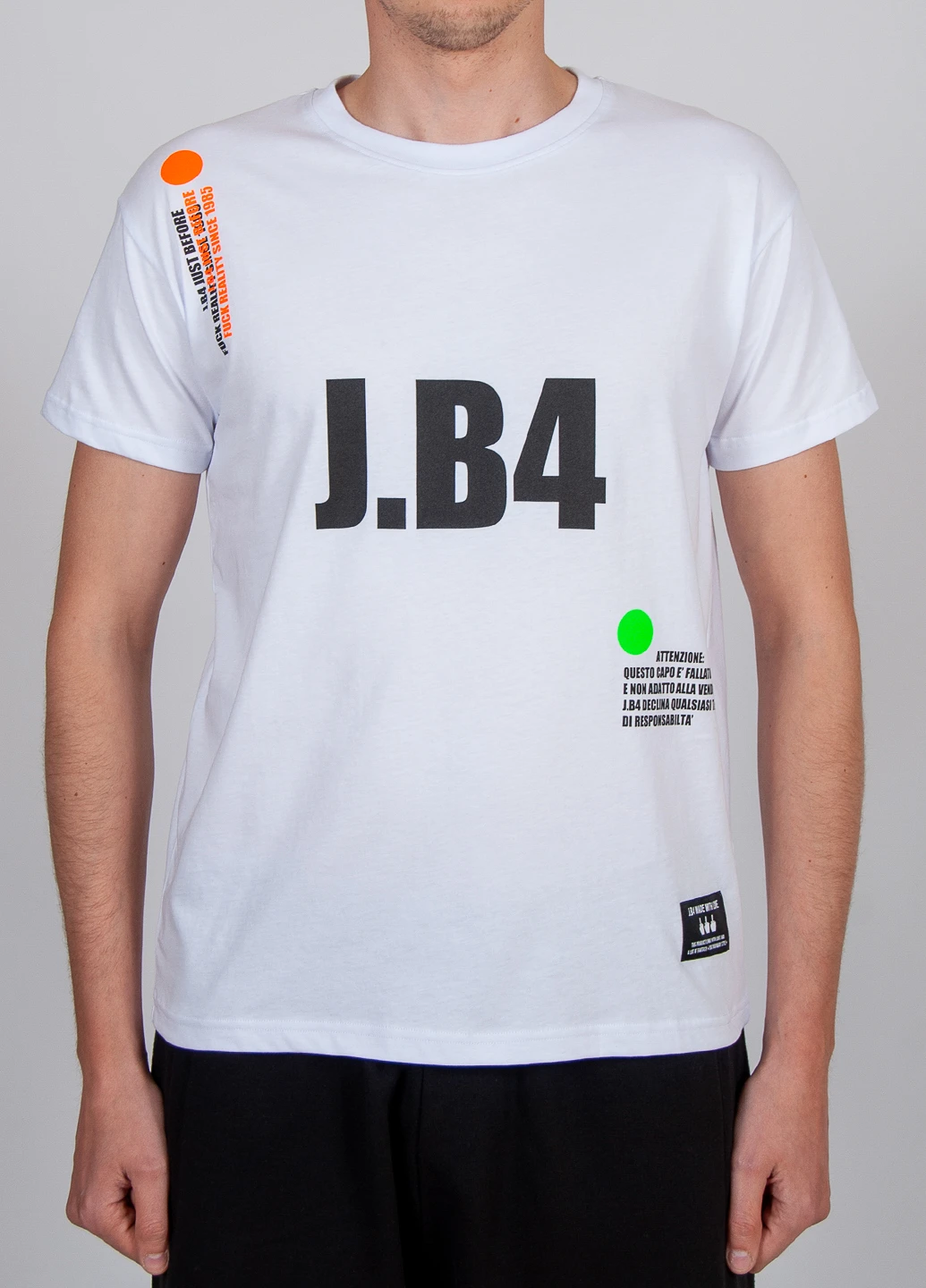 Біла футболка J.B4 (Just Before)