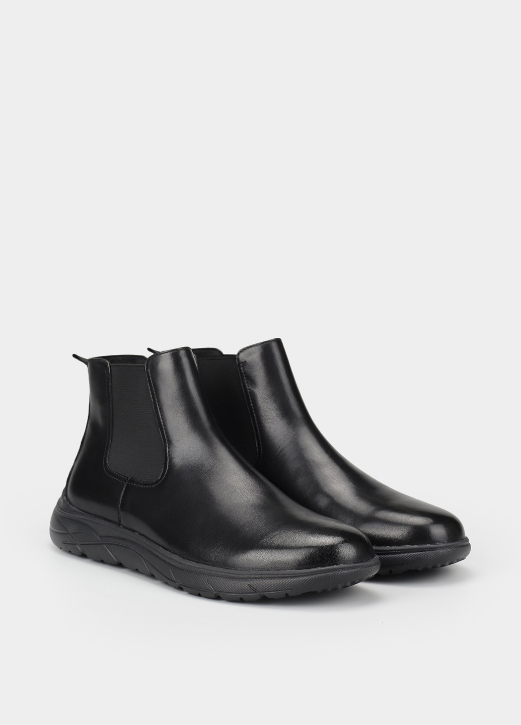 Черные осенние ботинки челси Geox