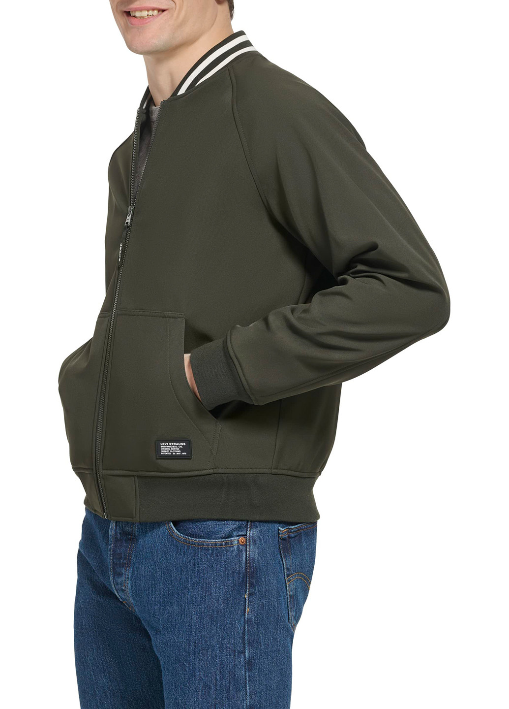 Бомбер Levi's на молнии (295975356)