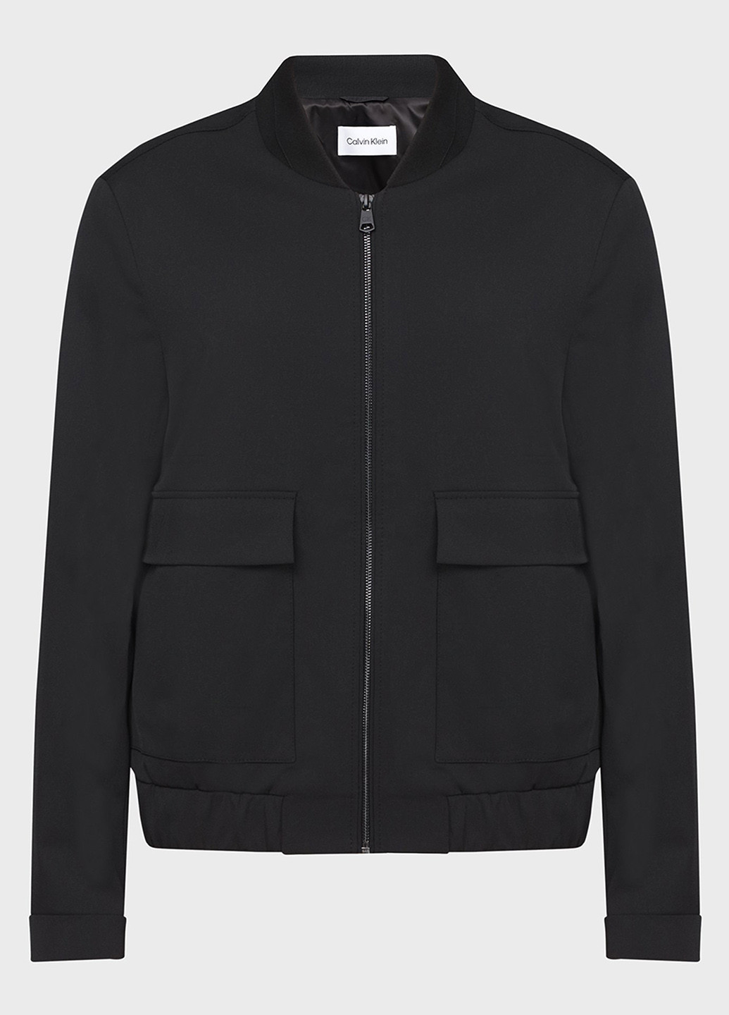 Чорна демісезонна куртка Calvin Klein