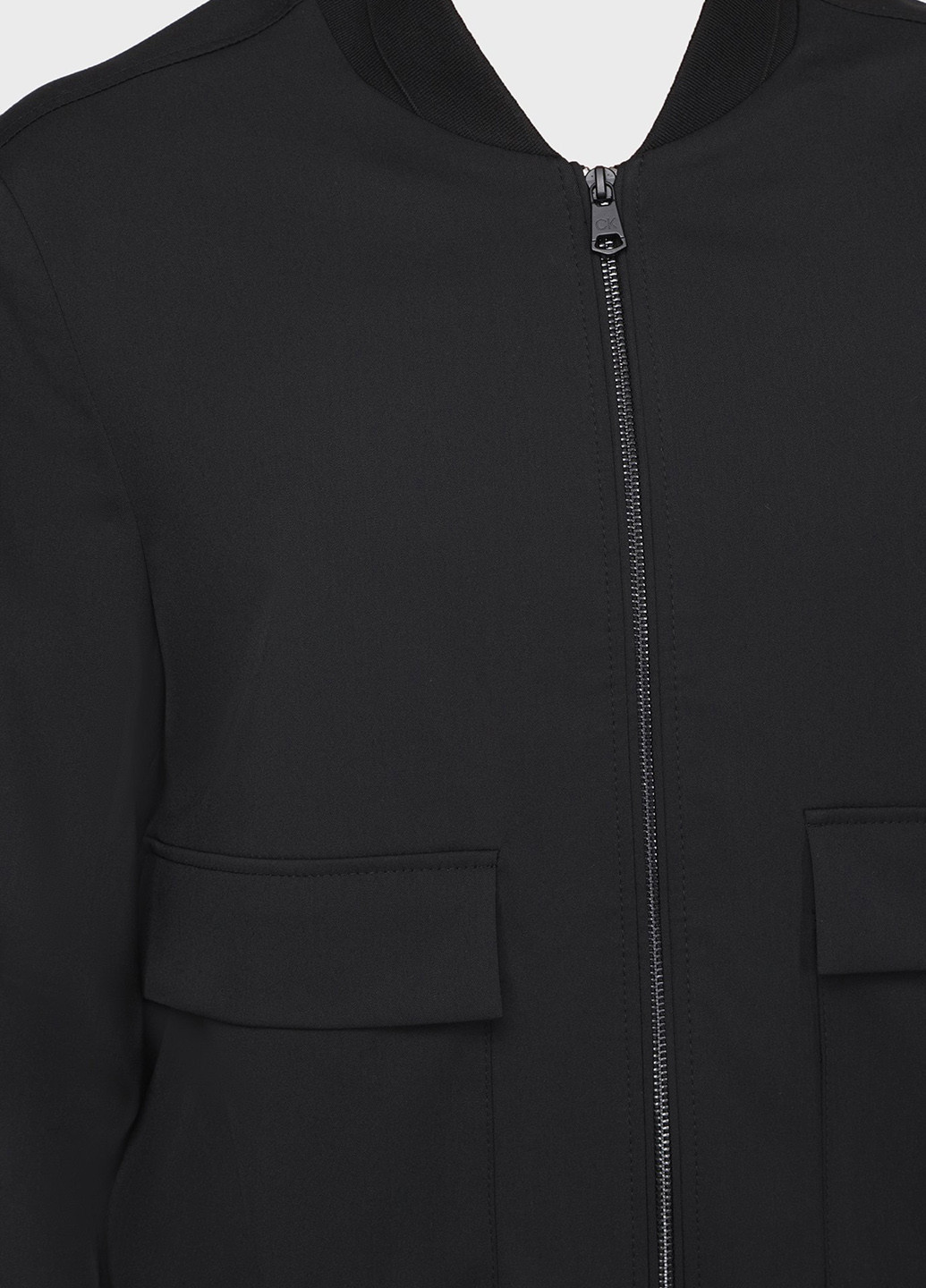 Чорна демісезонна куртка Calvin Klein