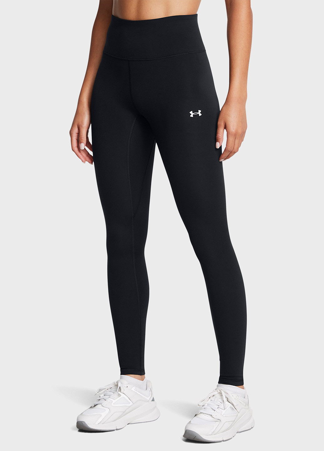 Черные демисезонные легинсы Under Armour