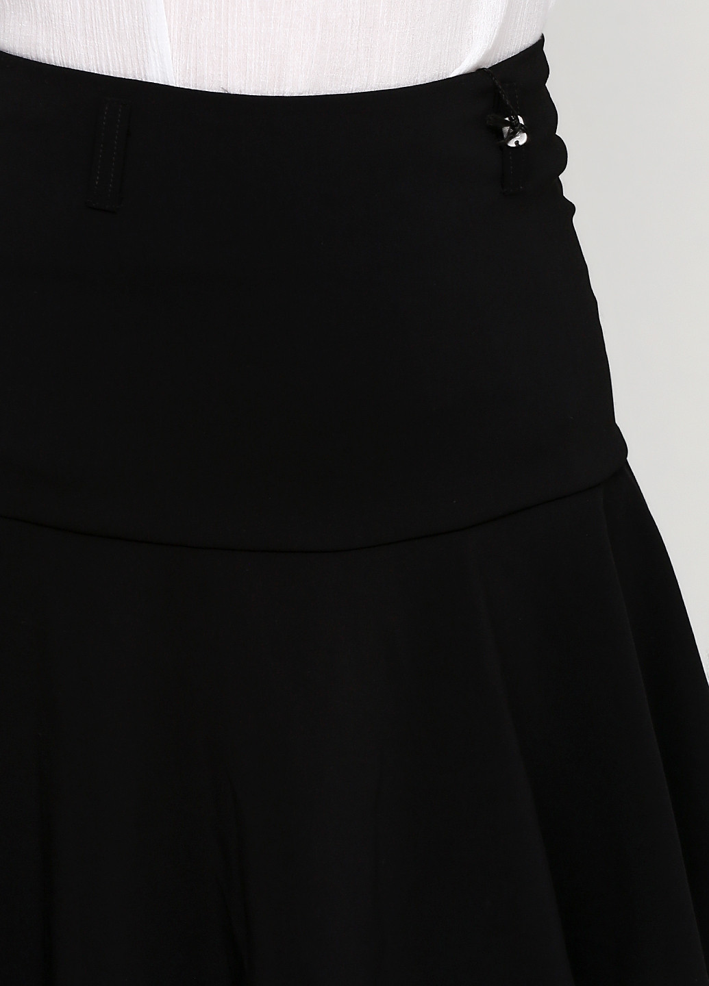 Черная кэжуал однотонная юбка Denny Rose колокол