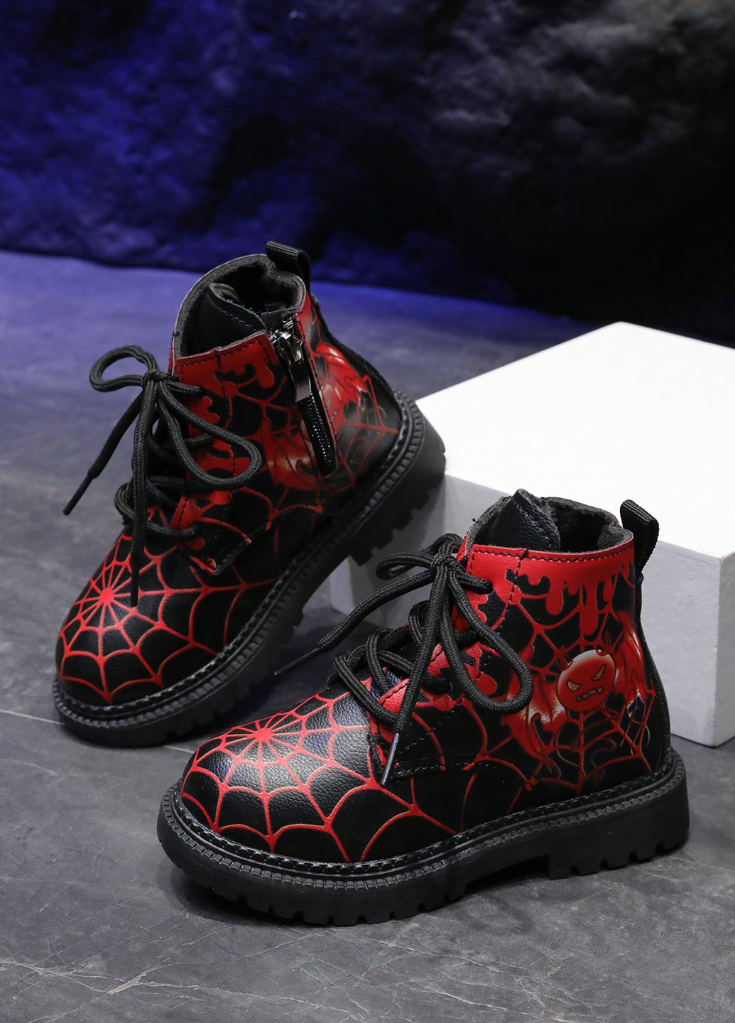 Черные кэжуал осенние сапоги SHEIN