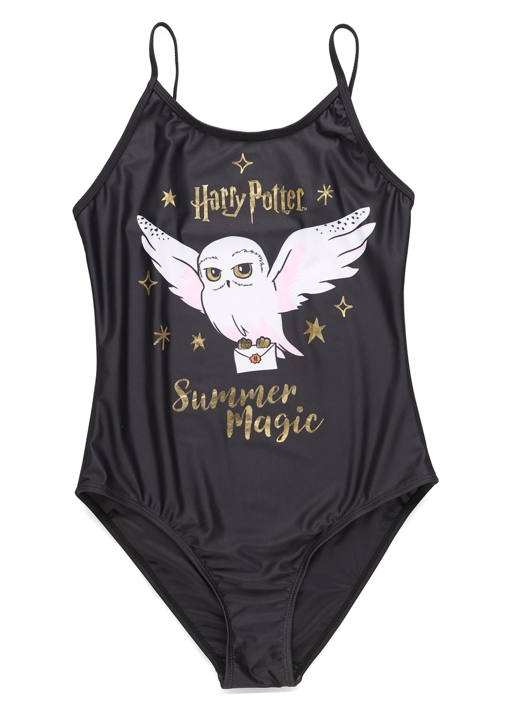 Черный демисезонный купальник слитный C&A