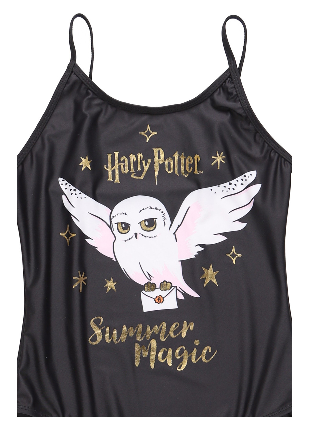 Черный демисезонный купальник слитный C&A