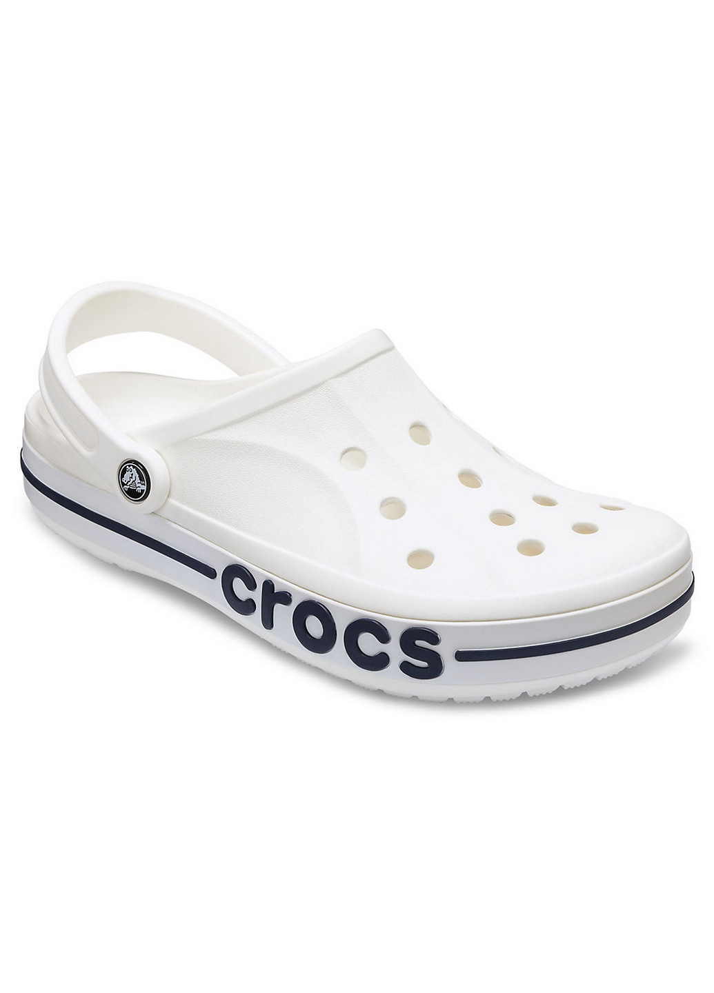 Белые сабо крокс Crocs