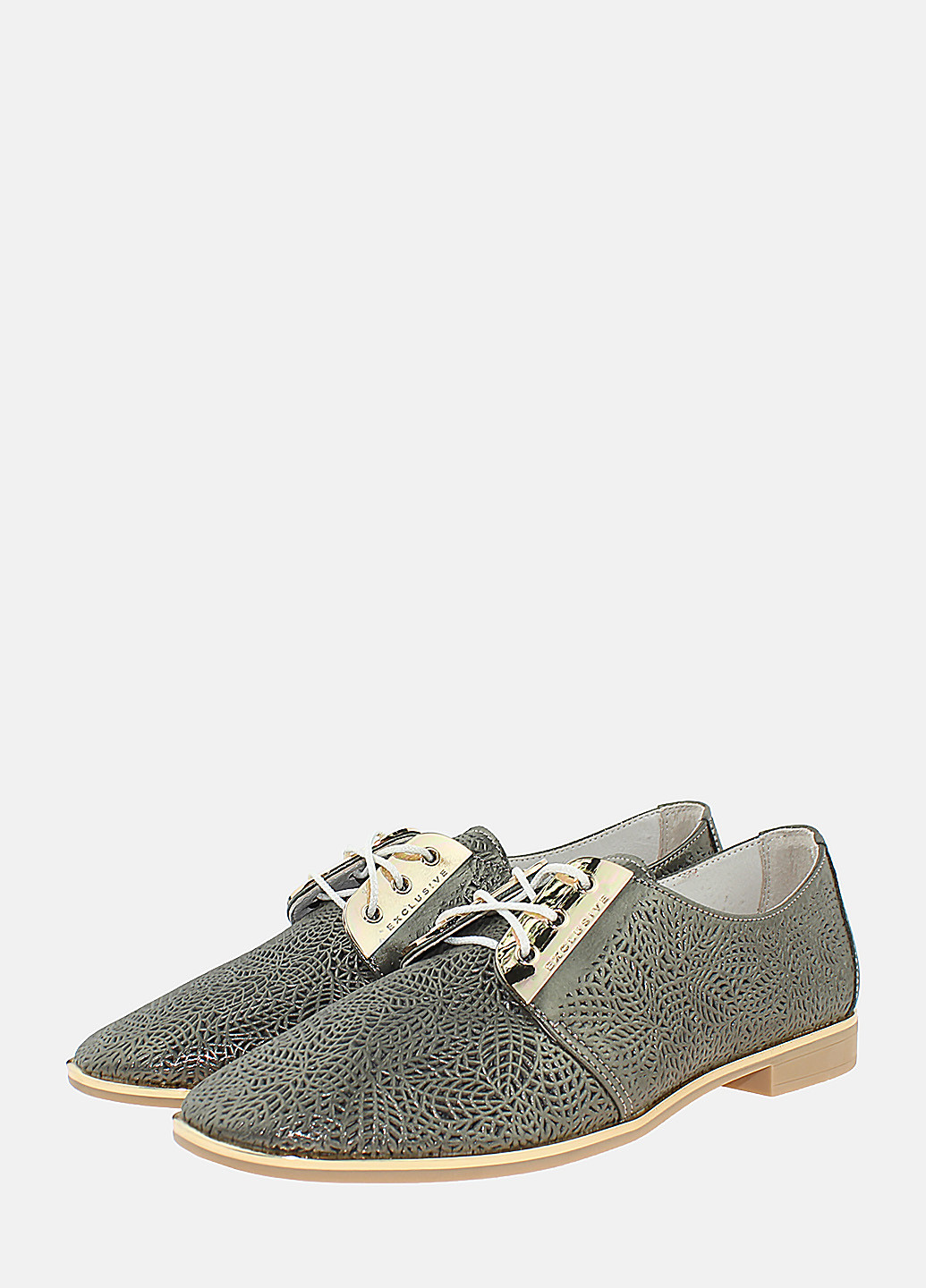 Favi Туфлі RF50166 Зелений зелений з натуральна шкіра, — демісезон (250497199)