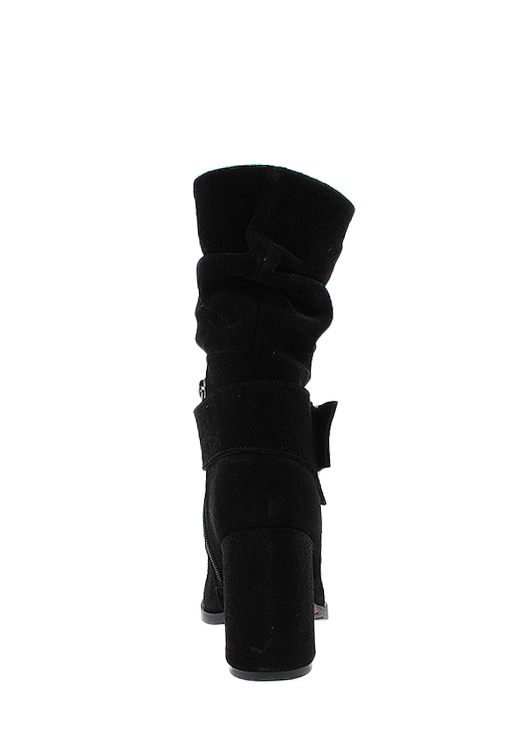 Зимние ботинки r2132-11 черный Crisma из натуральной замши