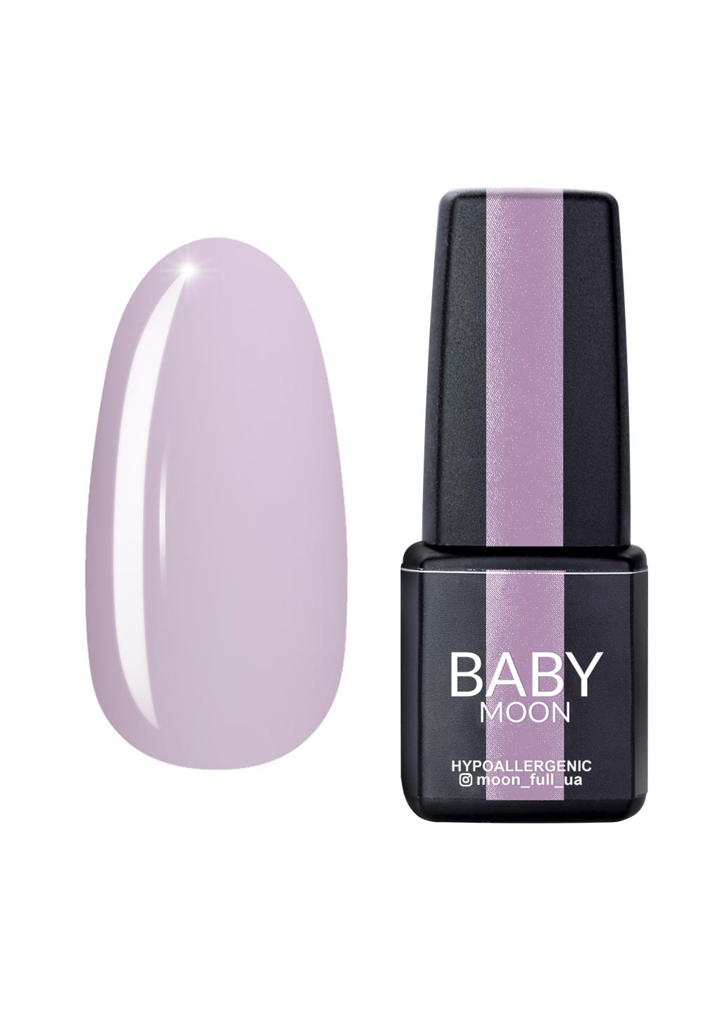 Гель лак BABY Sensual Nude Gel polish, 6 мл №006 холодний рожевий Moon (251422633)