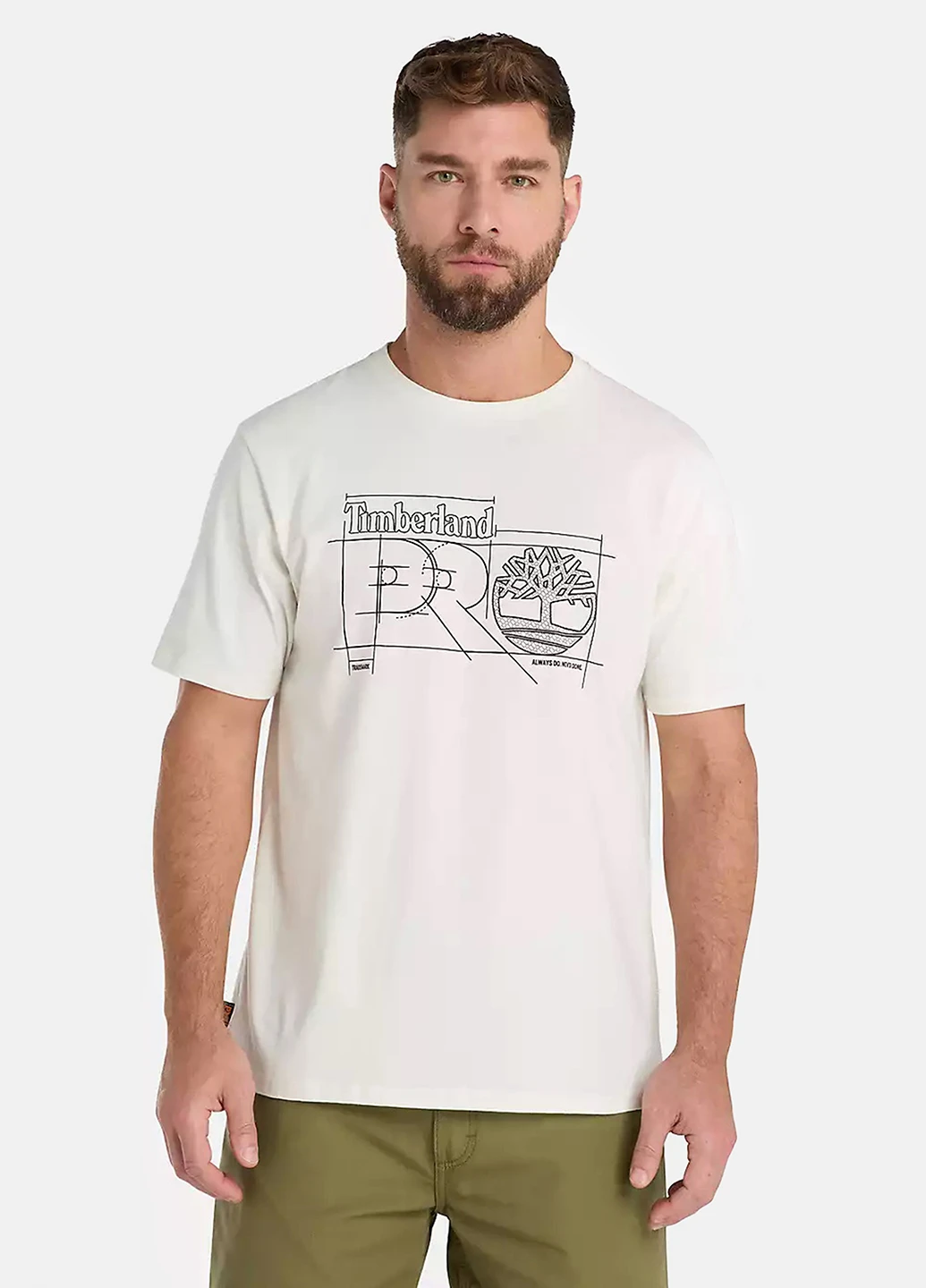 Біла футболка Timberland PRO