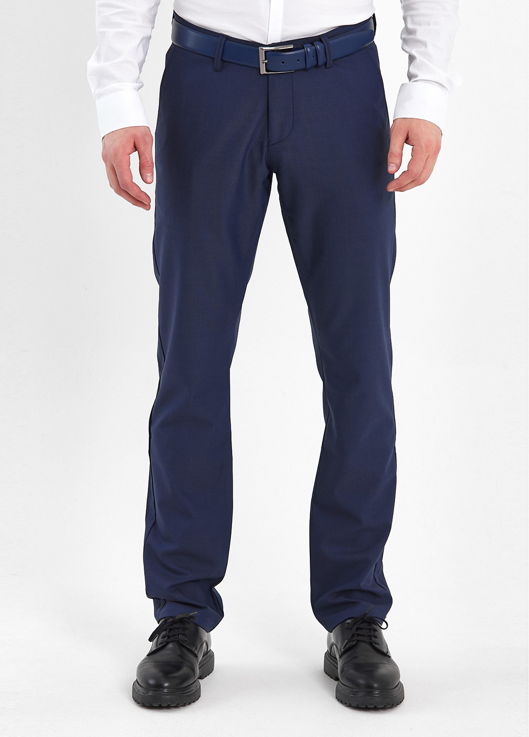 Синие классические демисезонные классические брюки Trend Collection