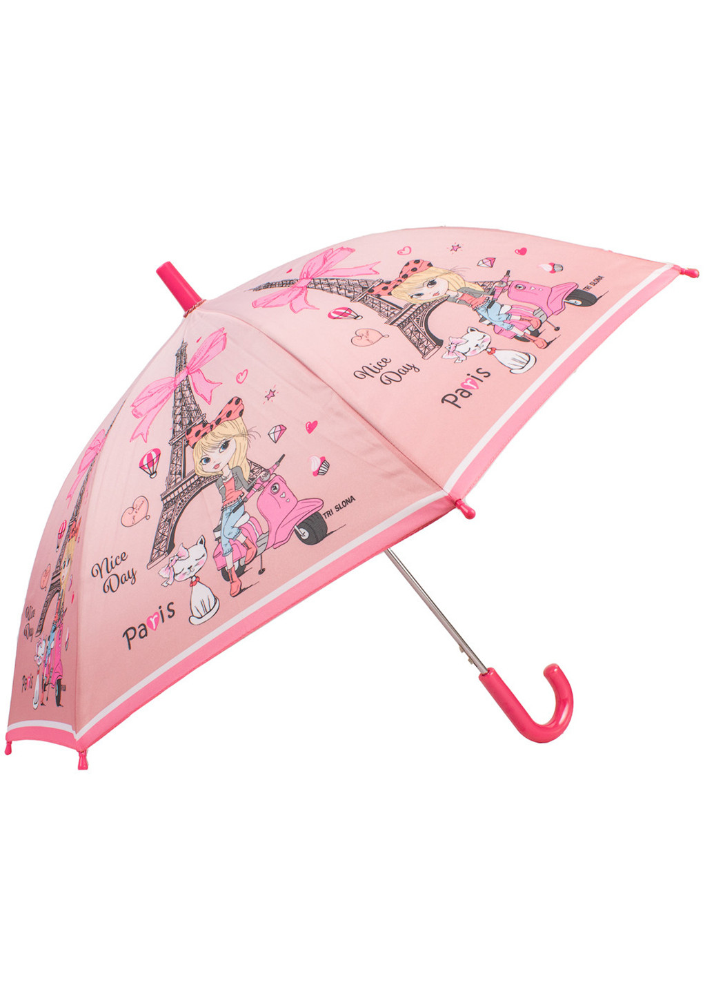 Детский зонт-трость автомат 80 см Три Слона (255709658)
