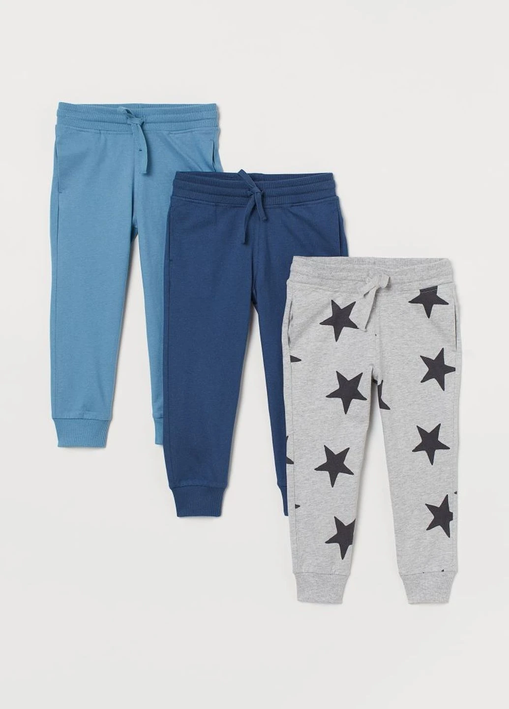 Голубые спортивные демисезонные брюки H&M