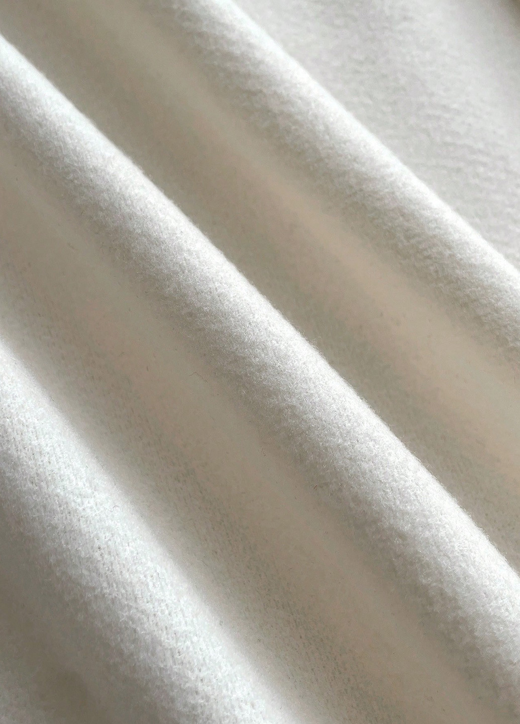 Молочне зимнє Пальто двобортне SHEIN