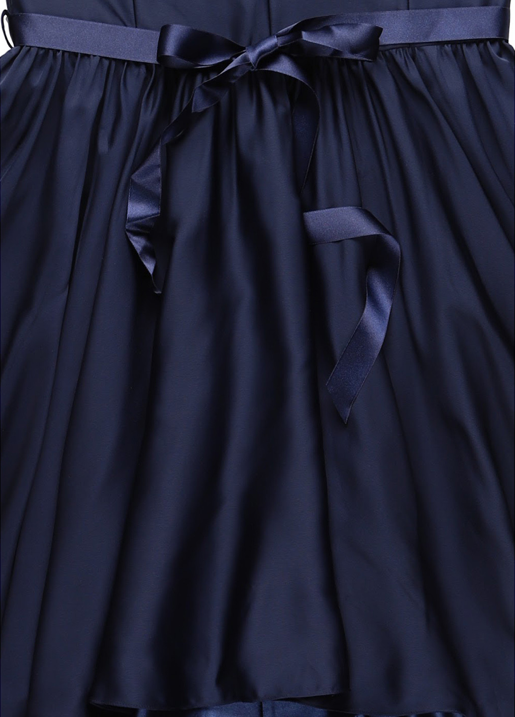 Темно-синя коктейльна сукня з відкритими плечима Swing однотонна