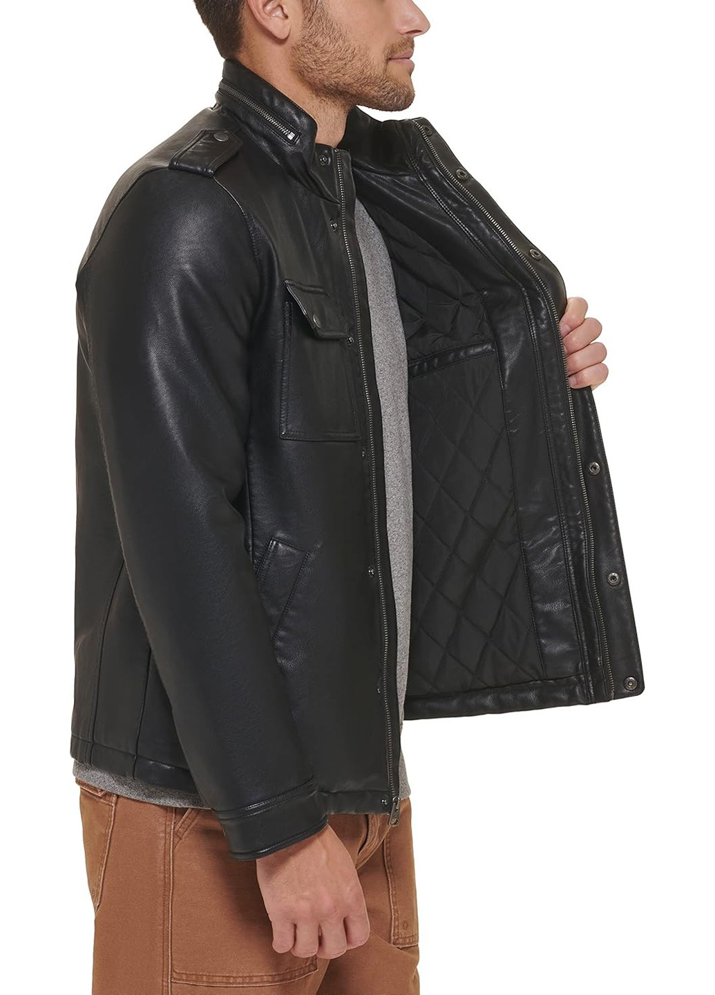 Чорна демісезонна куртка Levi's