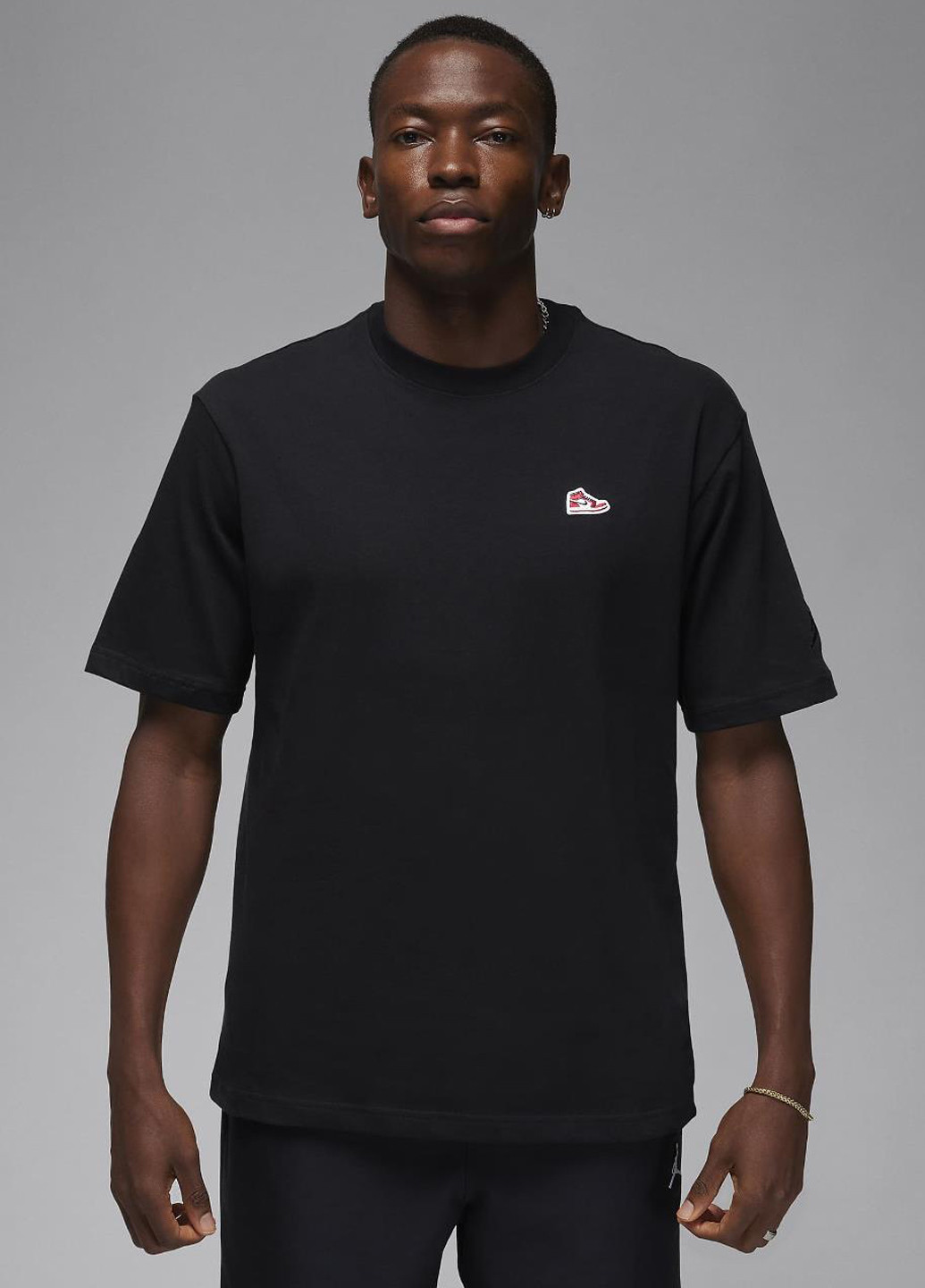 Чорна футболка fn5982-010 Jordan Air T-Shirt Brand