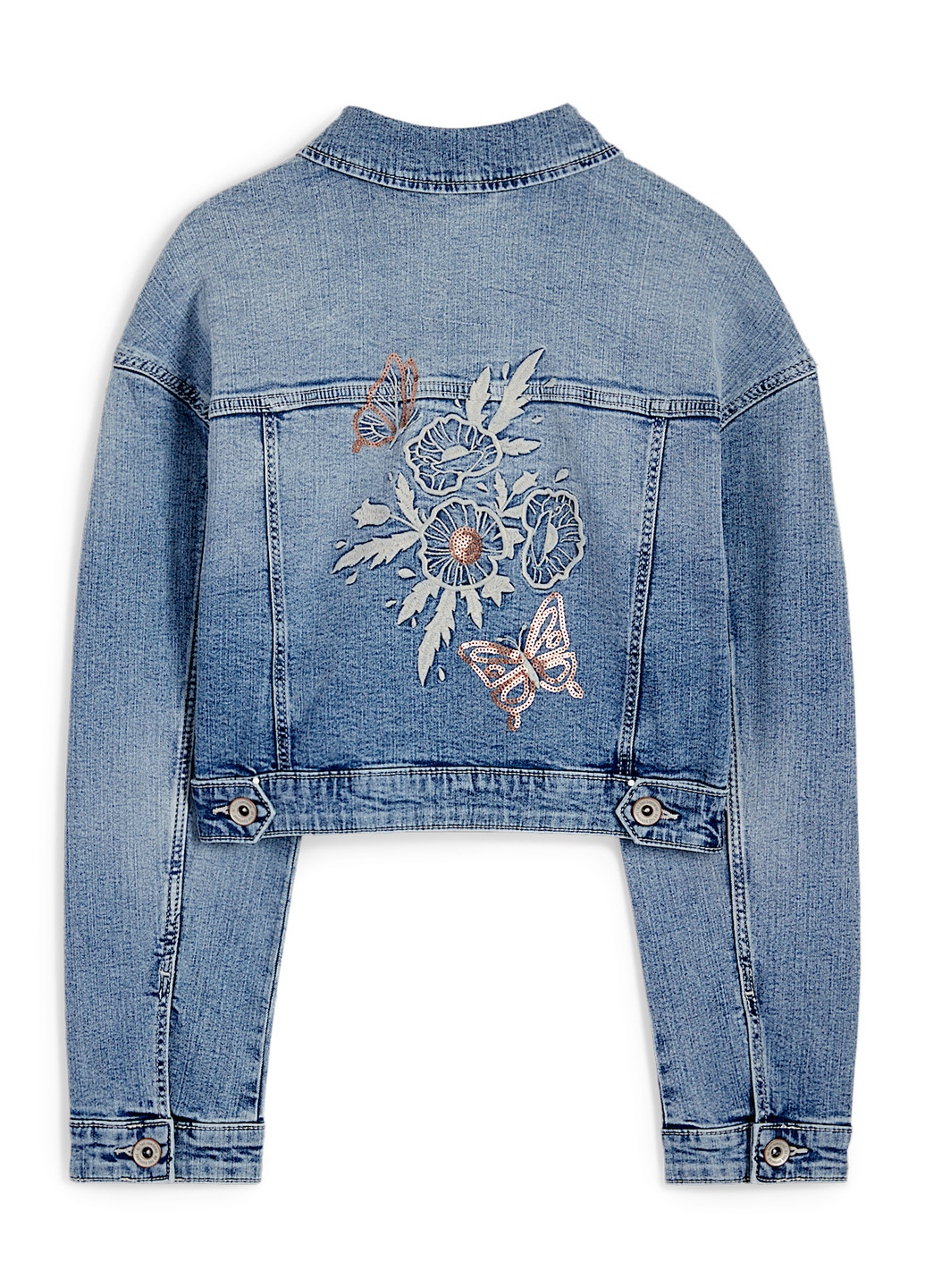 Темно-голубая демисезонная куртка C&A