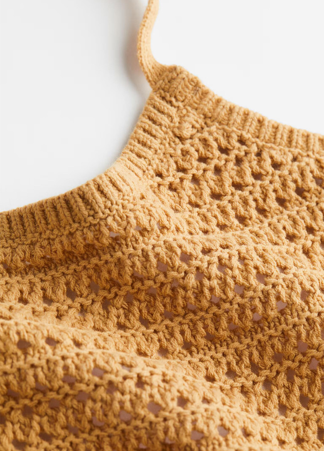 Гірчична кежуал сукня силуетна H&M однотонна