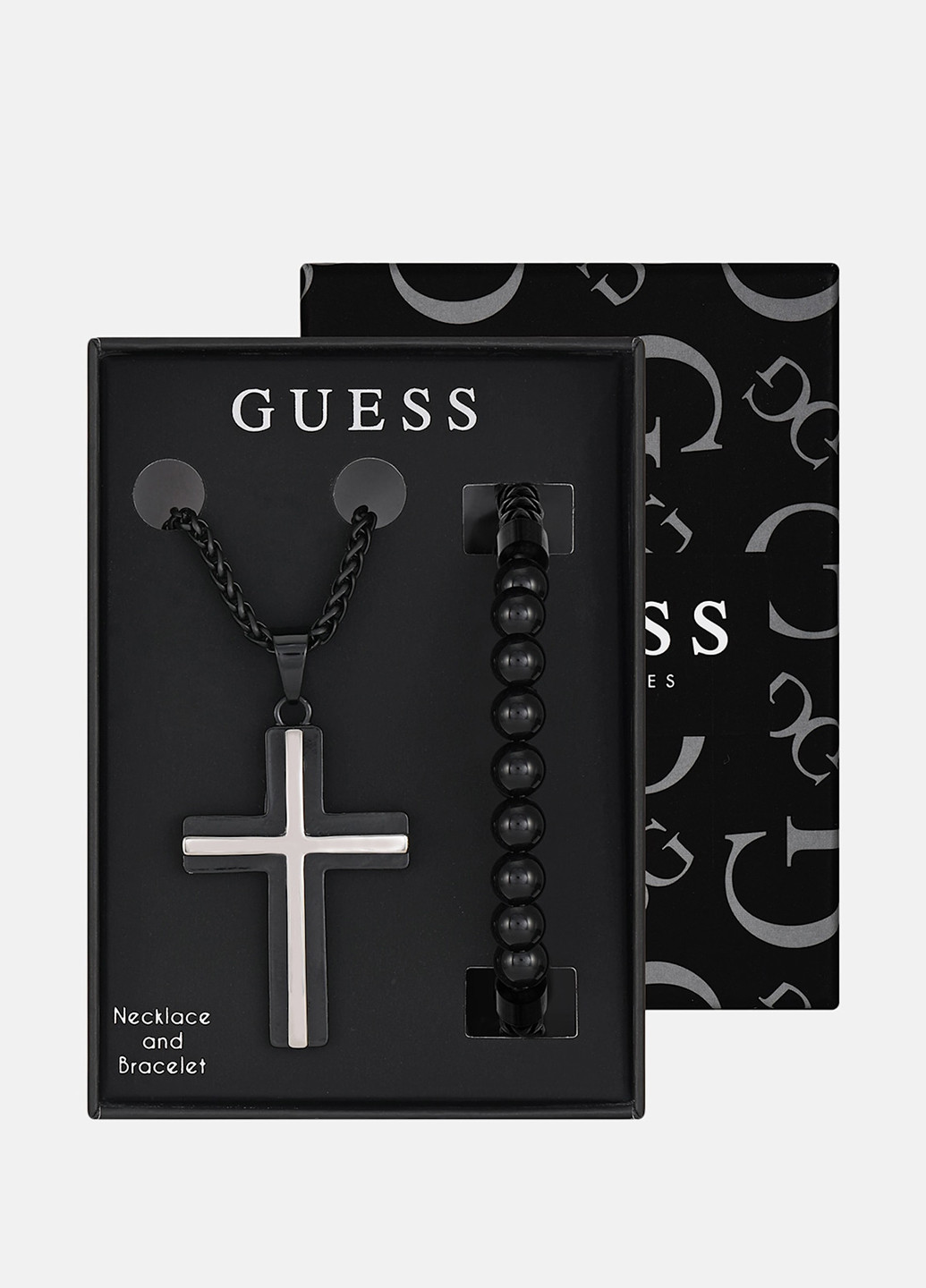 Комплект (ланцюжок, хрестик, браслет) Guess (372983627)