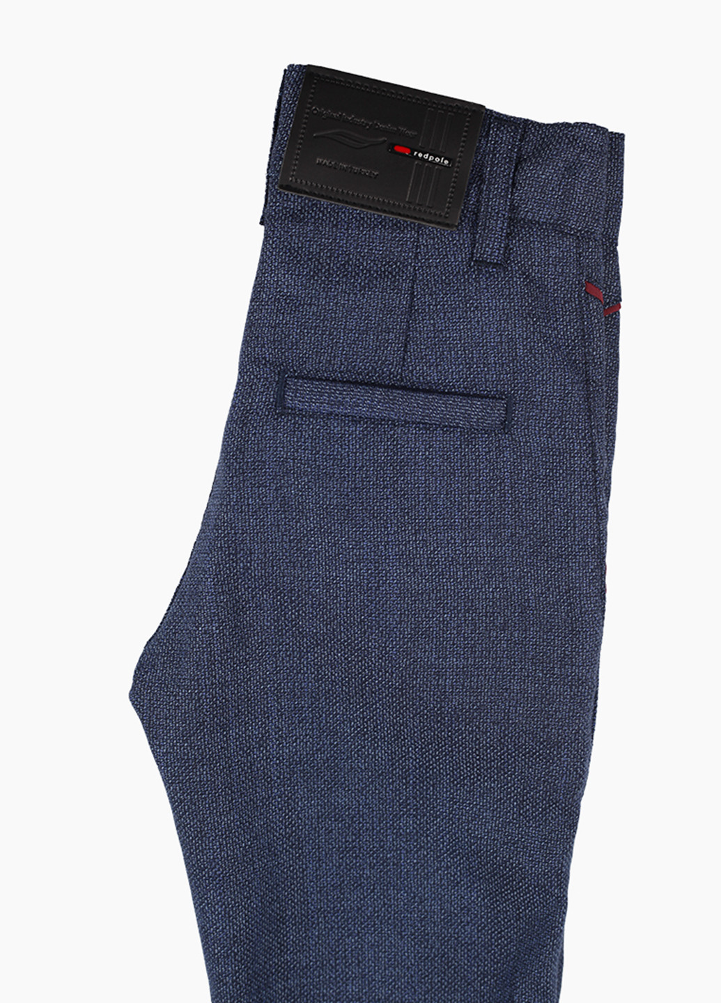 Синие кэжуал демисезонные брюки зауженные Redpolo