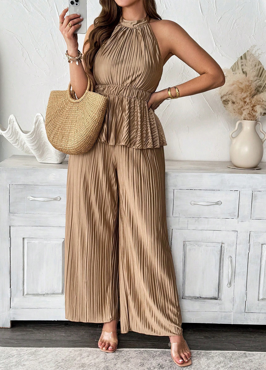 Костюм (майка, брюки) SHEIN (365685542)