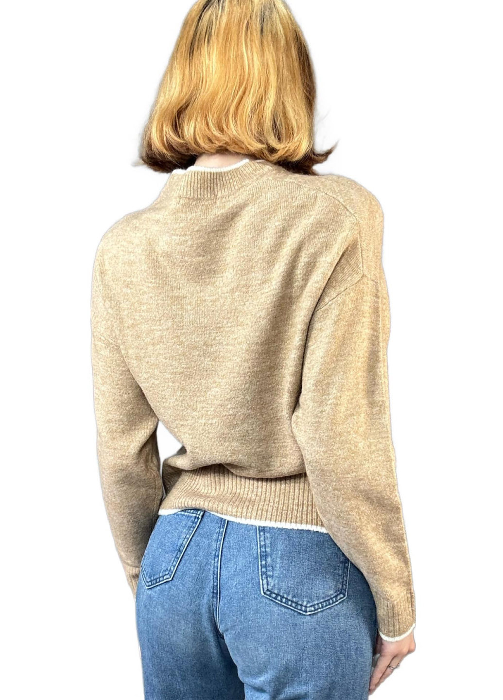 Темно-бежевий демісезонний джемпер джемпер H&M