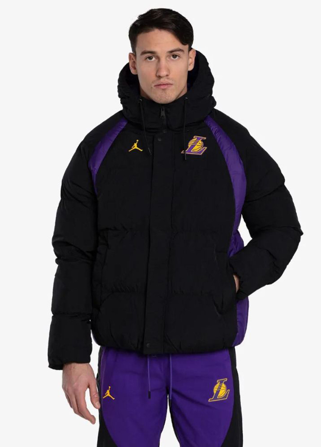 Черная зимняя куртка dn4715-010 Jordan LAL M JKT FILL CTS ST