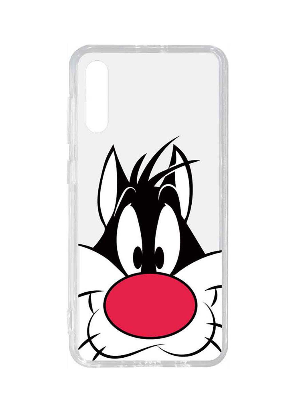 Чехол Toto acrylic+tpu print case samsung galaxy a50 #11 cat nose transparent (146316564)