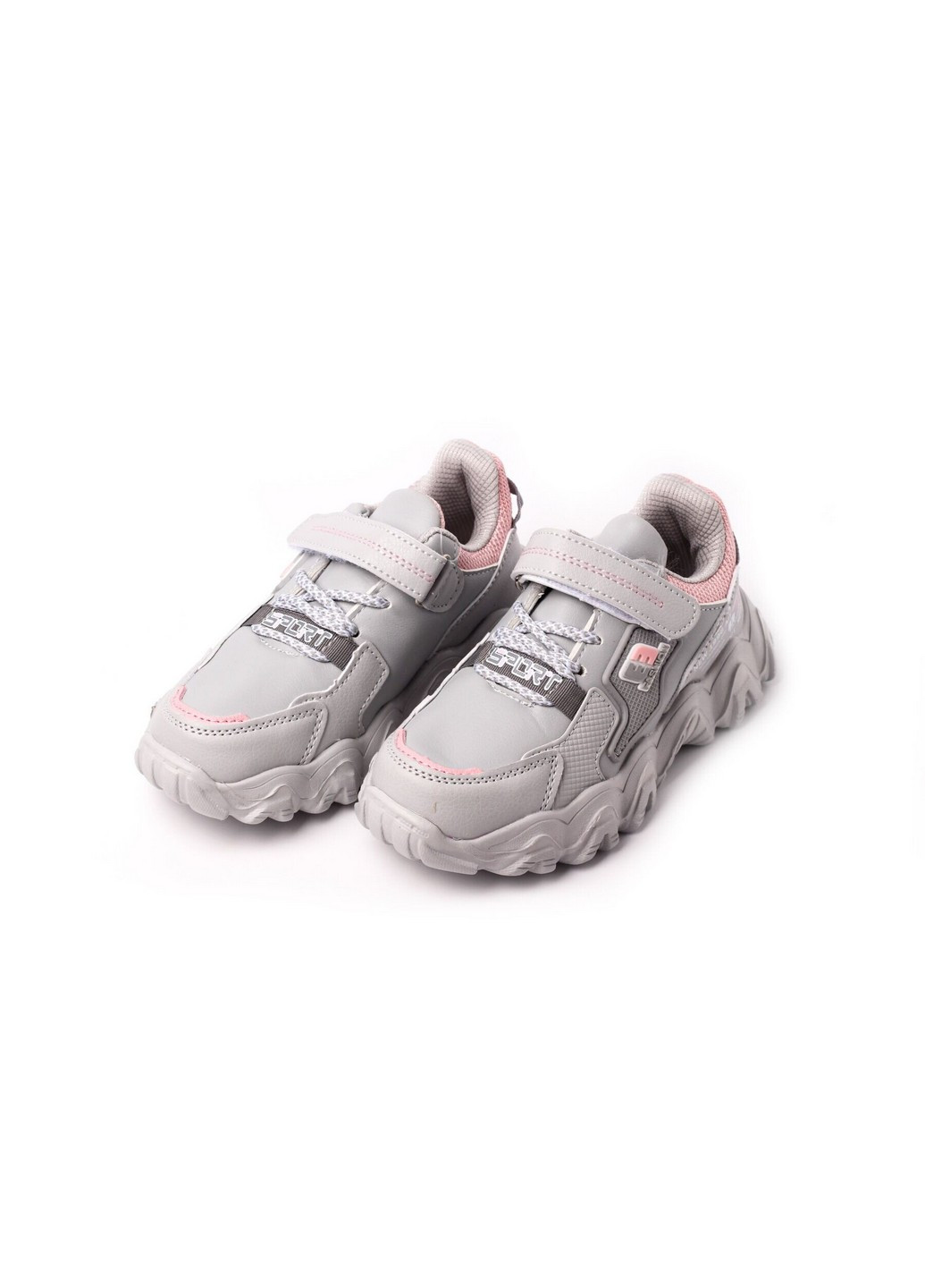 Сірі осінні кросівки дитячі, для дівчинки, 30 розмір 2000903502333 Erra