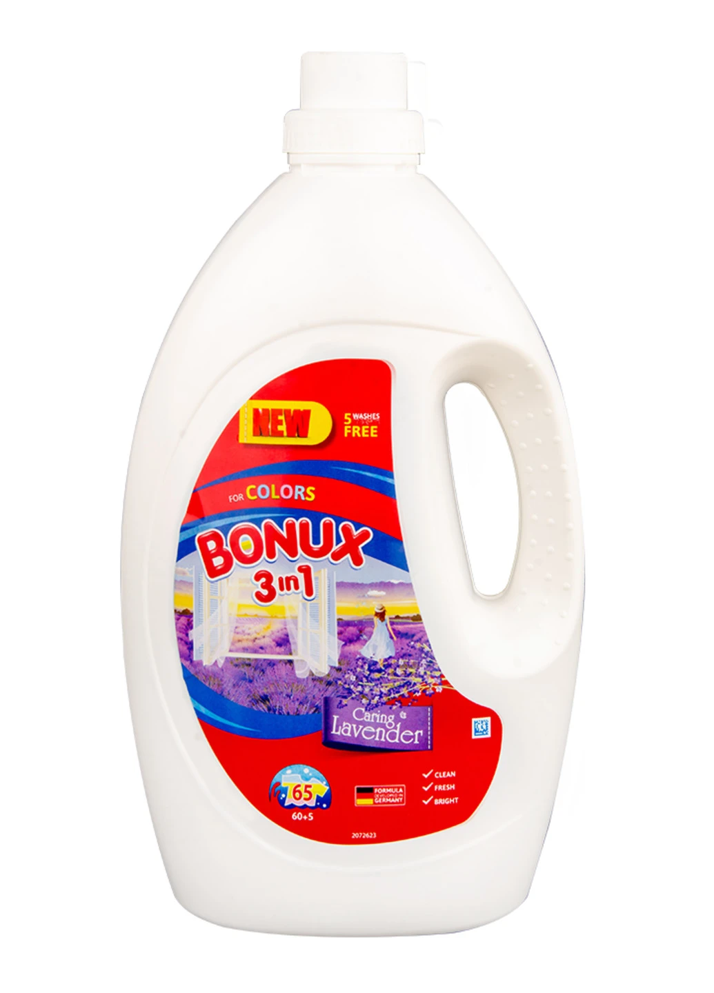 Гель для прання Lavender 3,57 л (63 прання) Bonux (242659653)