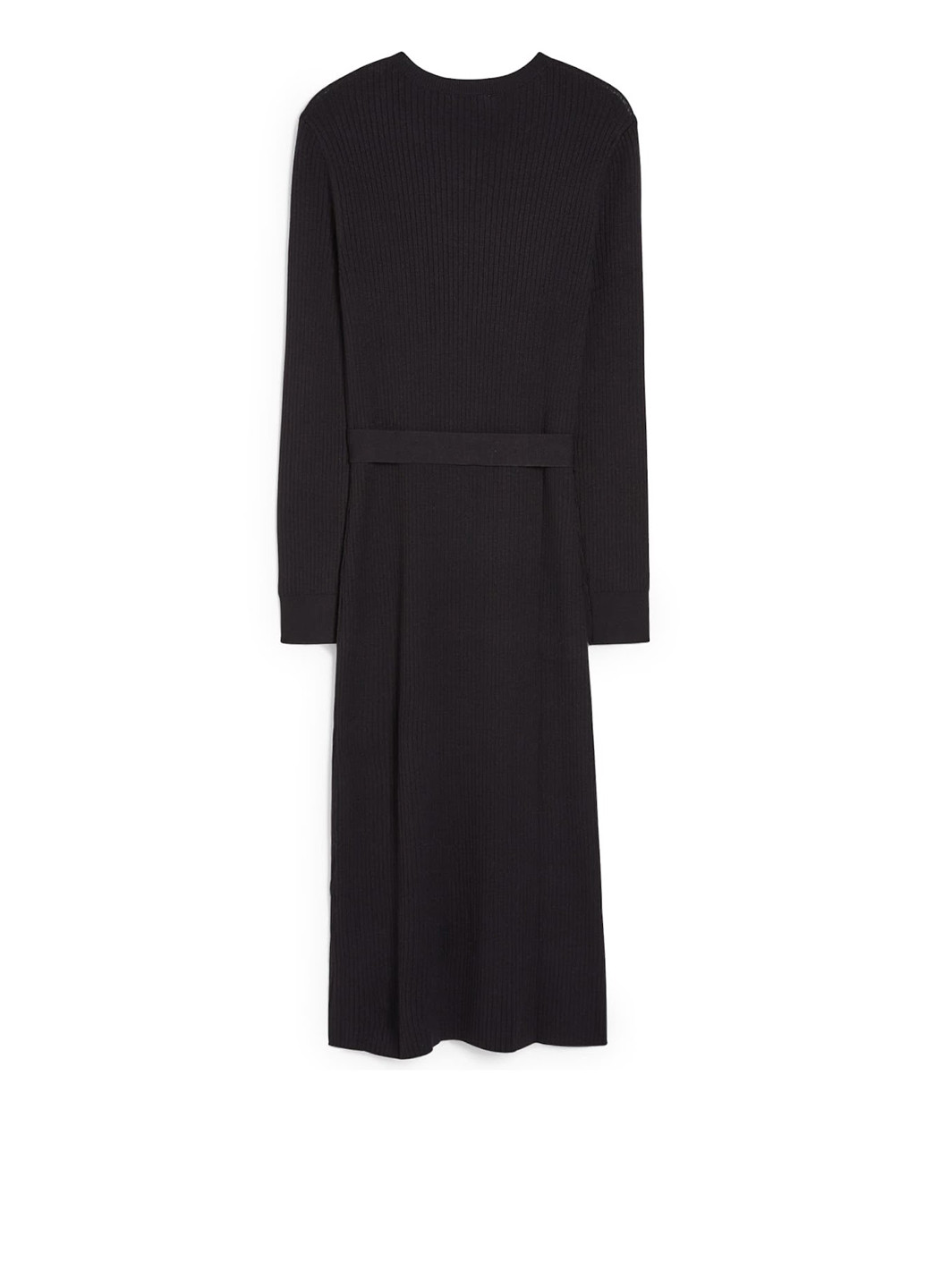 Черное кэжуал платье силуэтная C&A однотонное