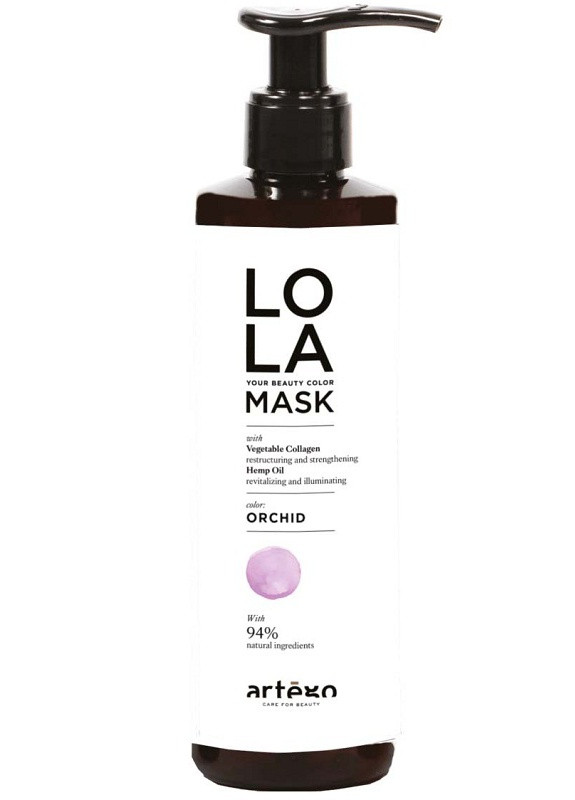 Тонуюча маска для волос Lola Mask Orchid (Орхідея) 200 мл Artego (255710991)