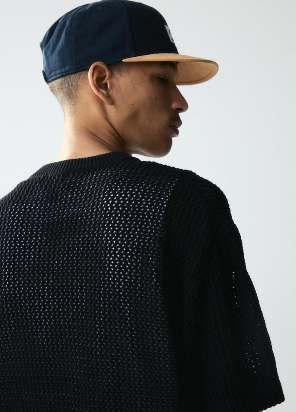 Чорна футболка H&M