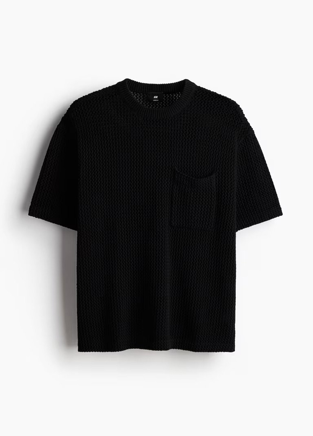 Чорна футболка H&M