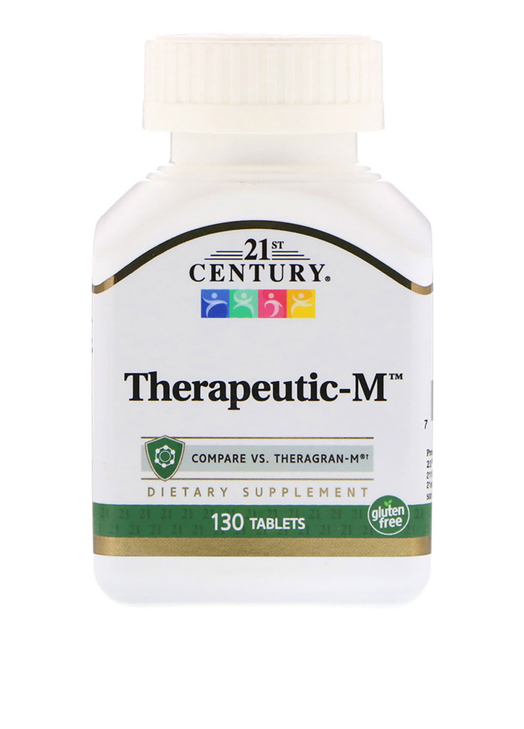 Мультивітаміни терапевтичні, Therapeutic-M (130 таб.) 21st Century (251206221)
