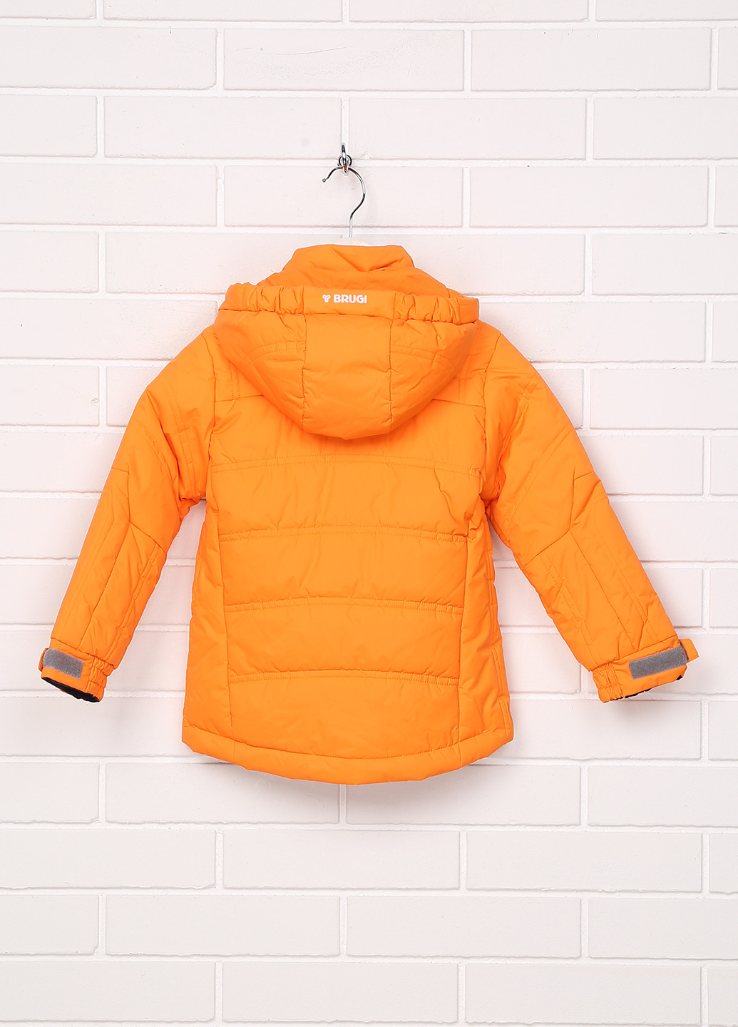Оранжевая зимняя куртка Brugi
