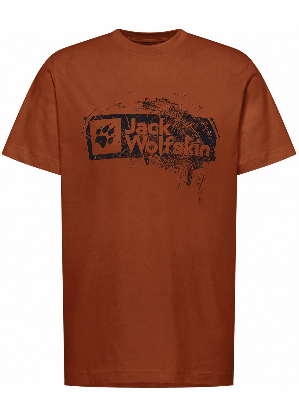 Помаранчева футболка Jack Wolfskin BRAND T M