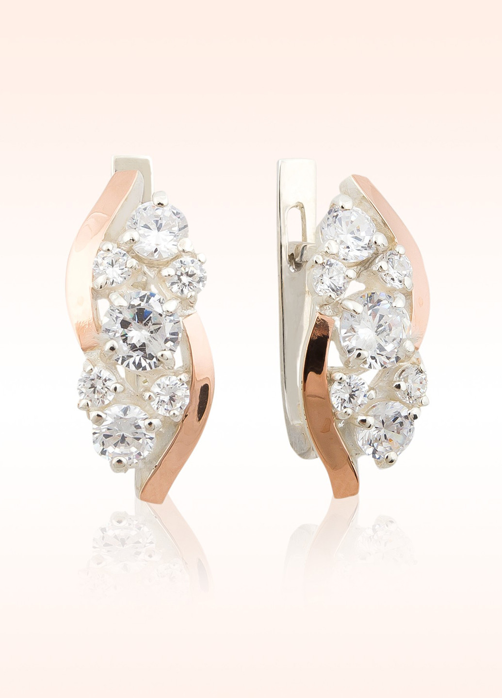 Сережки Silver Style (19074324)